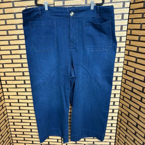 Pilcro Wide Leg Jeans Size 22W - Picture 1 of 8